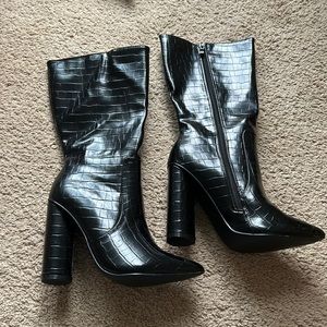 New heeled boots